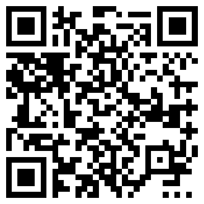 QR code on a world map
